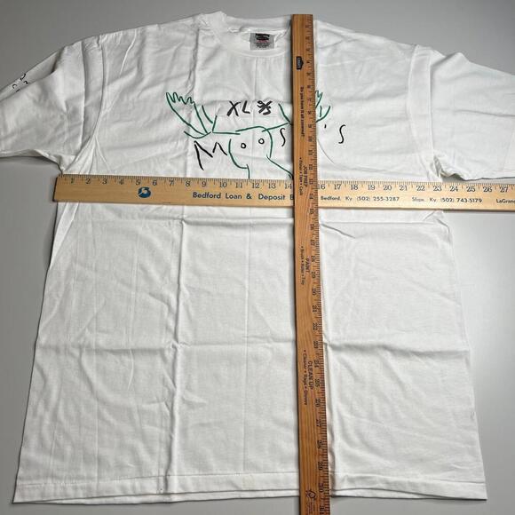 Vintage 90s Moose’s San Francisco T-Shirt XL Deadstock White Graphic Tee USA - Picture 2 of 7